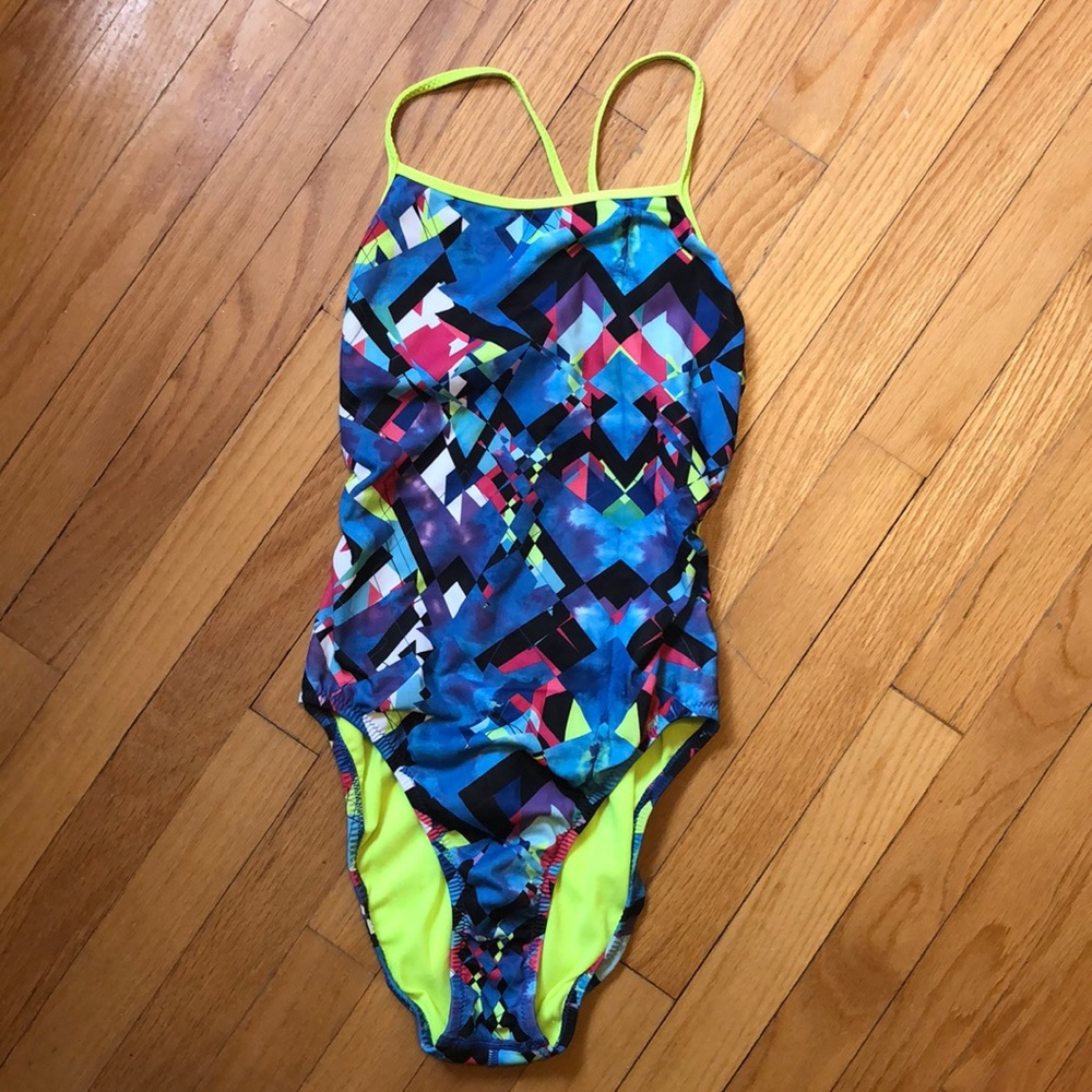 Speedo tie-back swimsuit